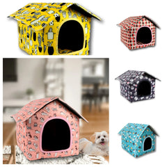 Water-resistant Foldable and Detachable Pet House Ideal for Cats Dogs in Outdoor Environments Cat House Cats Home Pet Supplies