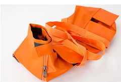 Portable and foldable pet carrying bag for cats, anti-scratch and bite, fixed cat bag for vaccination.