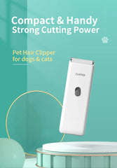 Pet grooming hospital for cats and dogs, low-noise electric push shear, electric waterproof, professional wireless shaving