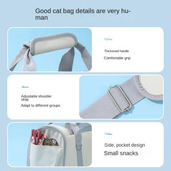 Pet Outing Portable Cat Dogs Handbag Summer Breathable Carrier Travel Puppy Kitten Single Shoulder Bag Pet Carrying Bag Supplie
