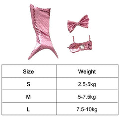 Cat Mermaid Costume Mermaid Tail Clothes Sequin Mermaid Dress Cat Dog Outfit Soft Funny Pet Costumes Fishtail Clothes Unique Sea