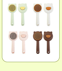 Pet Grooming Brush for Cats & Dogs,Tangle - Free Detangling & Loose Hair Removal, Perfect for Petting & Grooming