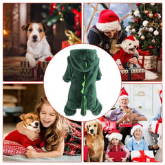 Dog Dinosaur Design Costume Cat Dog Dinosaur Hoodies Soft And Warm Pet Clothes Funny Costume For Dog Cat