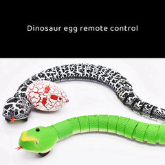 Interactive Cat Toys Realistic Simulation RC Remote Control Snake Toy Moving Electric Tricky Snake Cat Toys For Indoor Cats Dogs