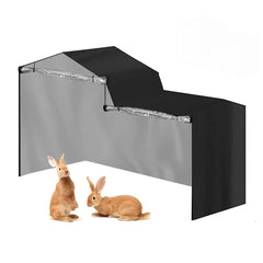 Chicken Coop Cover For Winter Outdoor Waterproof Dustproof Pet Cages To Protect Small Animals Reliable Triangle Cat Accessories