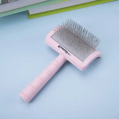 Long Pin Dog Slicker Brush Pet Brush for Long Haired Dogs Poodles Doodles Golden Doodle Brush for Grooming Removes Loose Fur