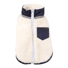Pet Dog Clothes Autumn Winter Warm Fleece Vest Jacket For Small Medium Dogs Chihuahua French Bulldog Pug Clothing Coat