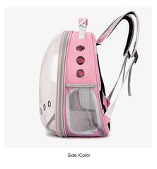 Portable Pet Backpack Outdoor Cat Supplies Transparent Shoulder Bag Pet Bag Breathable Space