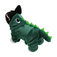 Dinosaur Cat And Dog Hoodies Pet Clothes Funny Costume for Christmas Soft and Warm Pet Clothes Funny Costume for Dog Cat
