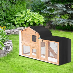 Chicken Coop Cover For Winter Outdoor Waterproof Dustproof Pet Cages To Protect Small Animals Reliable Triangle Cat Accessories