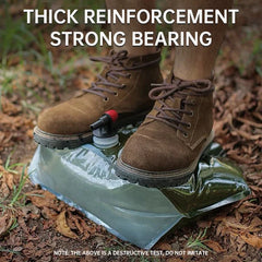 Outdoor 7.5L Portable Water Bag with Faucet PET Material Collapsible Water Container Bag Suitable for Camping Hiking Backpacks