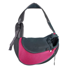 Pet Cat Dog Carrier Backpack Mesh Sling Carry Pack Travel Tote Shoulder Bags Pet Carrying Supplies Crossbody Shoulder Bag