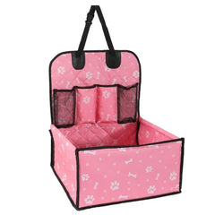 Pet car bag, portable pet pad for cats and dogs to store when going out, foldable, large-capacity cat and dog car carrying pad