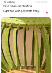 Pumpkin House Felt Cat Nest Fresh and Breathable Cat Bed Semi-enclosed Summer Pet Nest Practical Pet Furniture cat bed