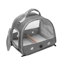 Pet Portable Travel Bag Outdoor Breathable Small Animal Carriers Equipment Zipper Double Open Oxford Small Pet Outing Supplies