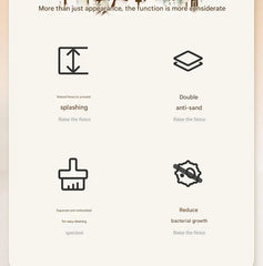 Cat Litter Box with Cat Litter Spatula Semi-enclosed Sandbox for Cats Rabbit Small Animals Cat Tray Kittens Litter Bedpans