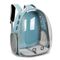 Portable Pet Backpack Outdoor Cat Supplies Transparent Shoulder Bag Pet Bag Breathable Space