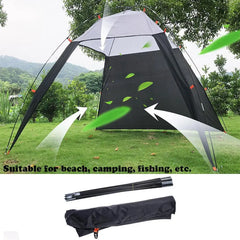 Portable Lightweight Outdoors Canopy Beach Shelter Sun Shade Tent Waterproof Tent Garden Sun Awning For Fishing Camping Travel