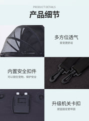 pet stroller Outdoor pet cart four wheeled metal folding handcart portable double-layer separable pet cart for outdoor use