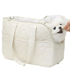 Portable Pet Carrier Bag Fashion Shoulder Crossbody Cat Dog Travel Carrier Lightweight Durable for Small Medium Pets Outdoor Use