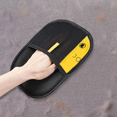 Pet Grooming Gloves Pet Hair Remover Gloves for Dog Cat Rabbit with Long/Short/Curly Hair