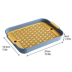 Rabbit Litter Box Small Pet Toilet Tray Rabbit Guinea Pig Litter Tray Toilet Box Detachable Grids Cover Rabbit Litter Tray