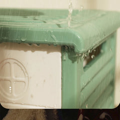 HOOPET Cat Litter Cat House Cottage Summer Outdoor Rainproof Dog Kennel Cat House Stray Cat Outdoor Nests