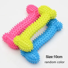 Pet Toys for Small Dogs Rubber Resistance To Bite Dog Toy Teeth Cleaning Chew Training Toys Pet Supplies Puppy Dogs 2025new