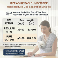 Pet Cloth Strap Bag, Cat and Dog Travel Bag, Carrying Bag, Foldable Large Capacity Pet Supplies