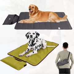 100x70cm All-Season Waterproof Pet Mat Foldable Outdoor Dog Pad Non-Slip Bottom for Camping Travel Indoor Outdoor Use