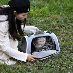 Pet Outing Portable Cat Dogs Handbag Summer Breathable Carrier Travel Puppy Kitten Single Shoulder Bag Pet Carrying Bag Supplie