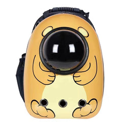 PET carrying bag Spacecraft pet backpack Large capacity cat bag Outgoing bag, portable pet backpack  Breathable pet backpack