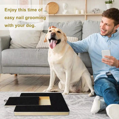 Dog Scratch Pad for Nails Dog Nail File Scratching Board for Dogs Paw Interactive Pet Dog Nail Grinders Relaxing Toy