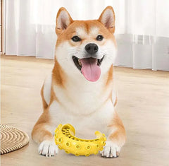 TPR Pet Dog Toys for Small Medium Dogs Bite-resistant Dog Chew Toys DogTeeth Cleaning Toys Pet Supplies