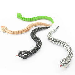 Interactive Cat Toys Realistic Simulation RC Remote Control Snake Toy Moving Electric Tricky Snake Cat Toys For Indoor Cats Dogs