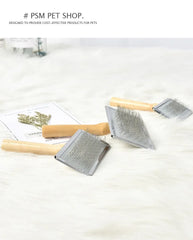 Pet Cat and Dog Grooming Supplies: Hair Remover Brush, Wood Combs, Flea Comb for Shedding