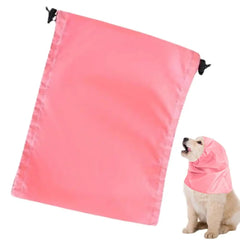 Dog Ear Protection Bathing Cap Pet Ear Protection Bath Wrap Hat Polyester Material Dog Shower Cap For Swimming Daily Bathing And