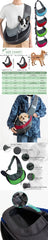 Pet Cat Dog Carrier Backpack Mesh Sling Carry Pack Travel Tote Shoulder Bags Pet Carrying Supplies Crossbody Shoulder Bag