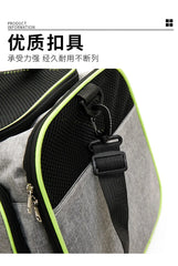 Pet bag Out carrying bag can be extended cat bag Large capacity Two small pets out carrying cat backpack