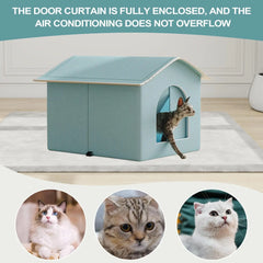 Pet Cooling House Dog Cooling Shelter All Seasons Pet Accessory  Comfortable Kitten Cooler House for Small Large Medium Cat