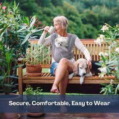 Pet Cloth Strap Bag, Cat and Dog Travel Bag, Carrying Bag, Foldable Large Capacity Pet Supplies