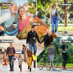 Pet Cat Dog Carrier Backpack Travel Tote Shoulder Bags Mesh Sling Carry Pack Pet Carrying Supplies Crossbody Shoulder Bag