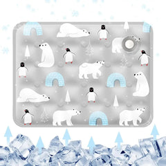 Dog Cooling Mat Summer Pet Self Cooling Pad Cat Bed Mat For Small Medium Large Dogs Indoor Dog Crate Mat