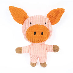 Cute Dog Plush Toys Teething Chew Squeak Dog Toys For Small Medium Breed Cat Bite Resistant Squeaky Juguetes Para Perros Cat Toy