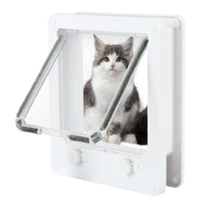 Pet door dual rotary switch, cat and dog hole entry and exit direction, pet door, cat and dog house, dog door, cat door