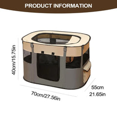 Pet fence Dog Enclosure Foldable Puppy Playpen Portable Pet Tent Large Enclosure Summer Pet Tent For outdoor and indoor