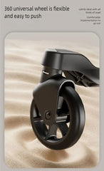 New pet stroller for outdoor use, lightweight and foldable, suitable for medium-sized and small dog and cat households. Outdoor