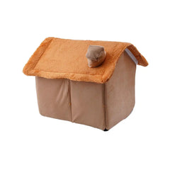 Foldable Sleeping Pet House Removable Washable Cat Cube Hide House Puppy Cave Sofa Pet Bed House for Small Dogs Medium Cats