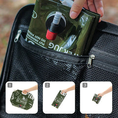 Outdoor 7.5L Portable Water Bag with Faucet PET Material Collapsible Water Container Bag Suitable for Camping Hiking Backpacks