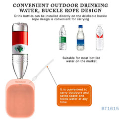 Pet Travel Water Bottle Portable Pet Dog Water Bottle Dog Cat Outdoor Water Dispenser Water Bottle Pet Supplies